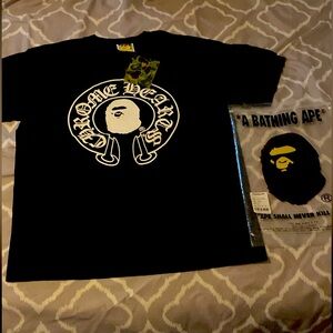 Bape Black Short Sleeve Tee